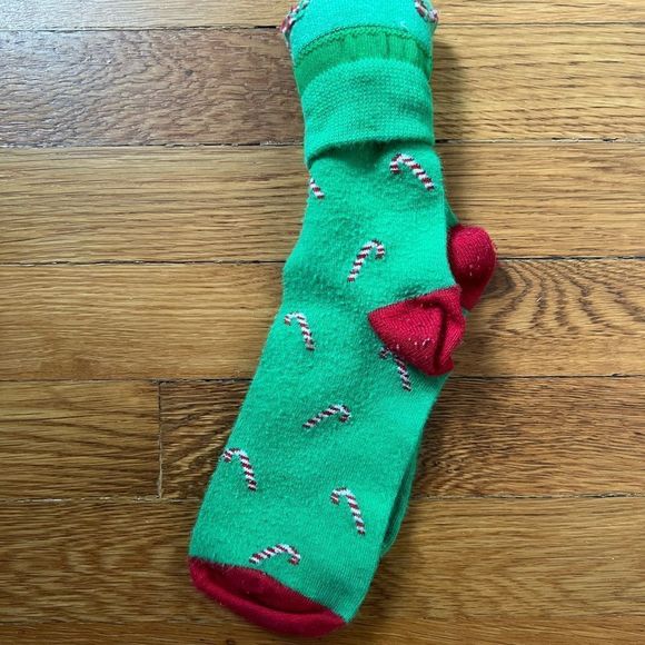 Candy Cane Christmas Socks - Picture 2 of 3
